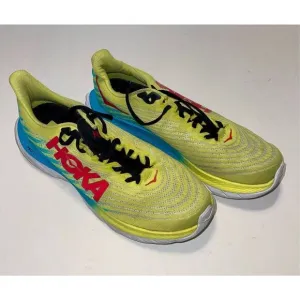 Hoka One One Mach 5 Men's Size 11.5 D Yellow Running Athletic Shoes ProFly 