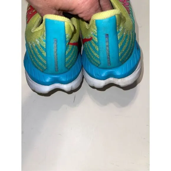 Hoka One One Mach 5 Men's Size 11.5 D Yellow Running Athletic Shoes ProFly 