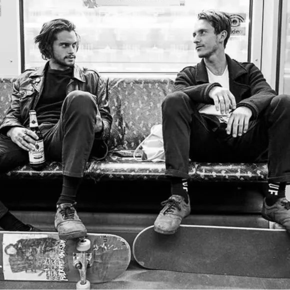 HUF Dylan Rieder Oxblood Suede shoe Soze 10