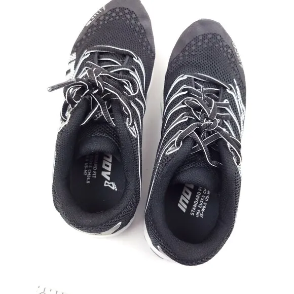 Inov-8 F-Lite 195 Athletic Running Shoes Black/White F014300 Men’s Size 7