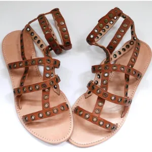 Isabel Marant Gromit leather gladiator Sandals