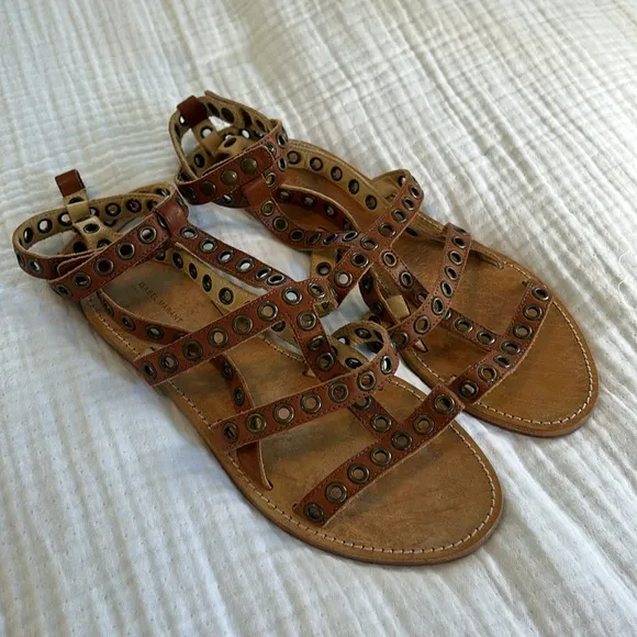 Isabel Marant Gromit leather gladiator Sandals