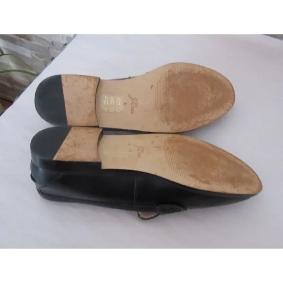 J Crew Classic Tab Loafer in Spazzolato Leather in Size 8M