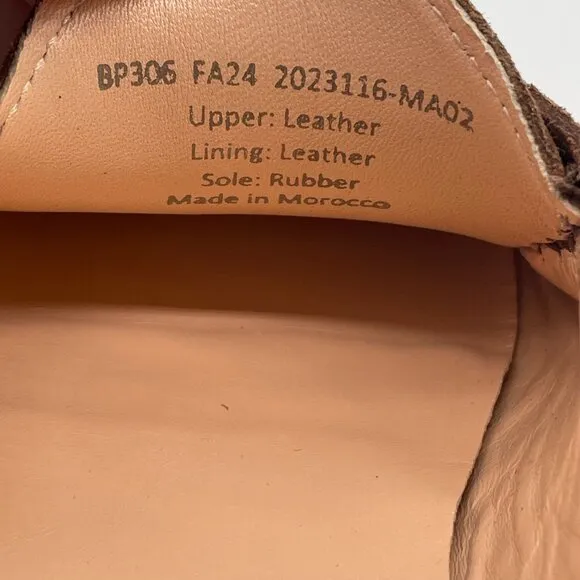 J. Crew Winona Lug Sole Penny Loafers Flats 5.5 Suede Rich Coffee Brown BP306