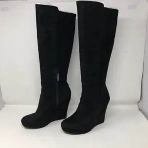 Jessica Simpson Black Winter Knee-High Boots. Sz 9. Worn few times. Comfy.