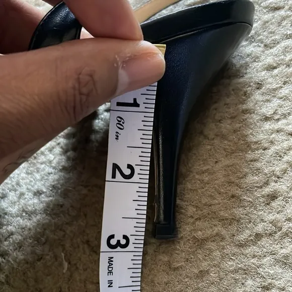 Jimmy Choi leather sling back