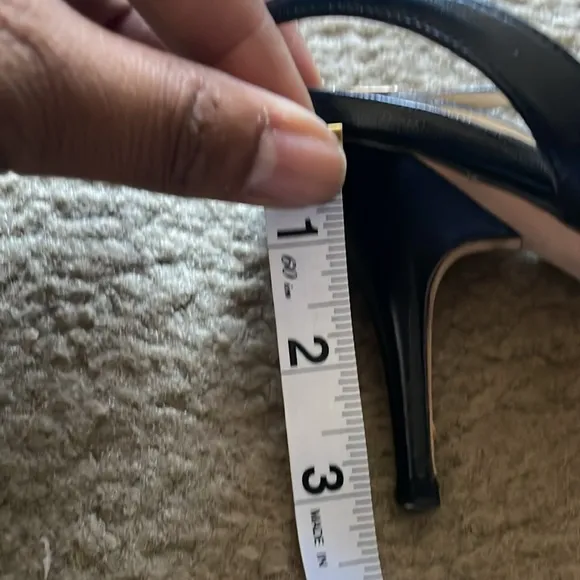 Jimmy Choi leather sling back