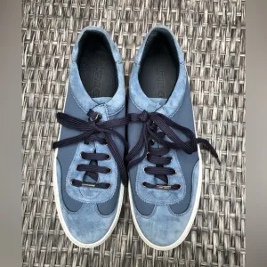 Jimmy Choo Suede Leather Lace Up Sneaker Size 43EU/10US NEW