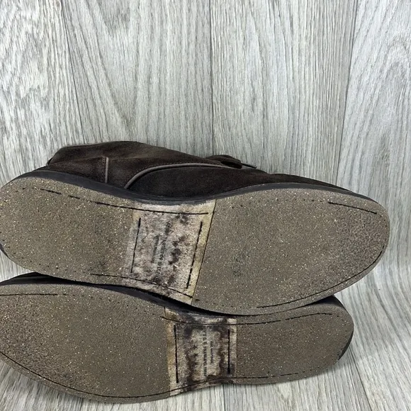 John Varvatos Brooklyn Brown Suede Chukka Boots