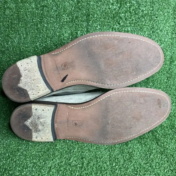 John Varvatos Chukka Suede Leather Mens Shoes Size 10 M Made In The USA