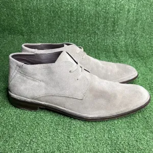 John Varvatos Chukka Suede Leather Mens Shoes Size 10 M Made In The USA