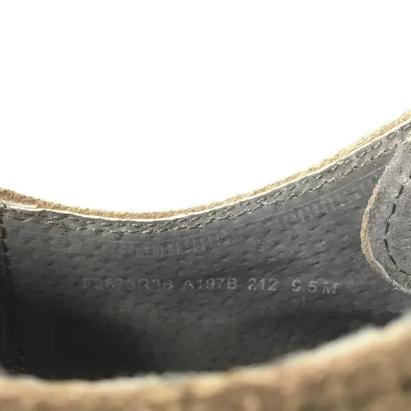 John Varvatos Star USA Brown Men's Size 9.5 M Suede Wingtip Oxford Shoes