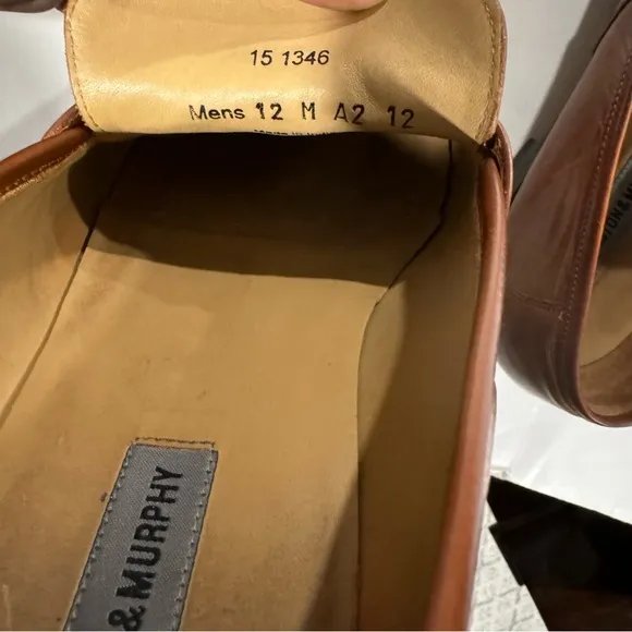 Johnson And Murphy Leather Shoes Size 12