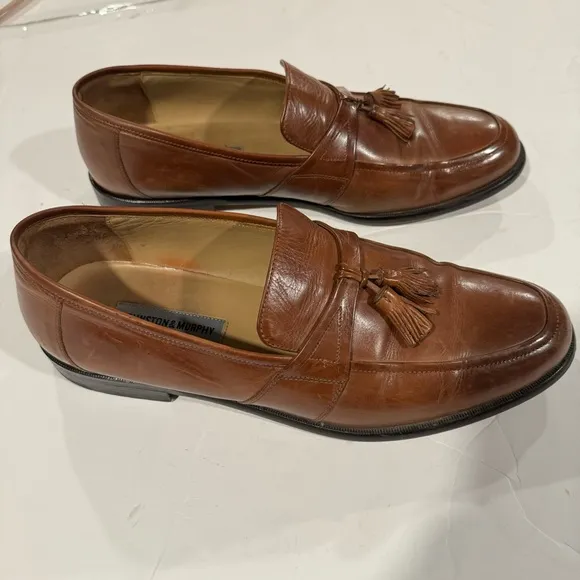 Johnson And Murphy Leather Shoes Size 12