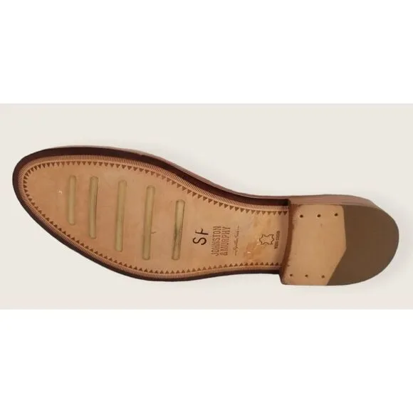 Johnston &amp; Murphy Dress Shoes Mens 7 M‎ Oxford Grey Suede Almond Toe Lace Up