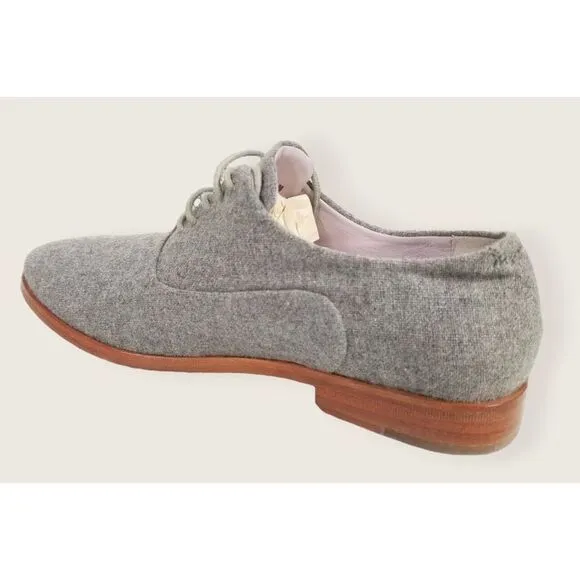 Johnston &amp; Murphy Dress Shoes Mens 7 M‎ Oxford Grey Suede Almond Toe Lace Up