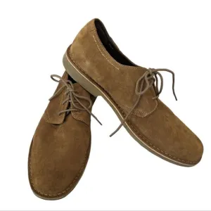 Johnston and Murphy suede lace-up shoes