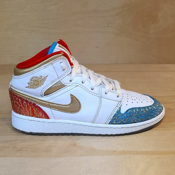 Jordan 1 Mid School NC to Chicago Sneakers
