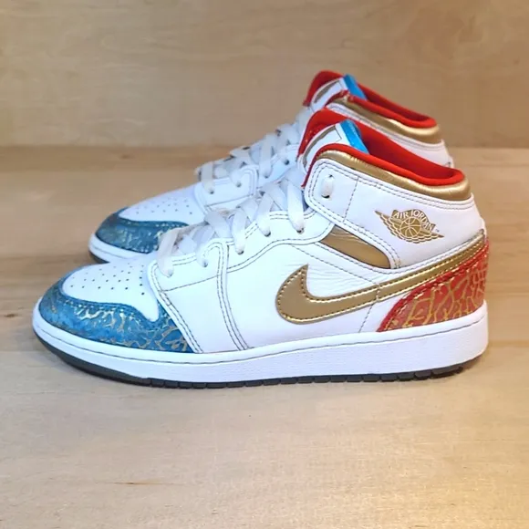 Jordan 1 Mid School NC to Chicago Sneakers