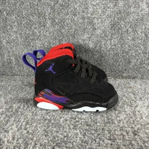 Jordan Jumpman MVP Toddler 4C Shoes Black Red Raptors Athletic Sneakers