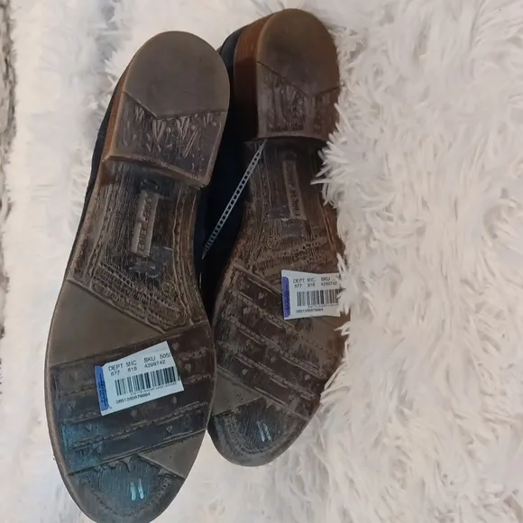 Josef Seibel Womens Sienna 70 Ocean Blue Suede Combat &amp; Lace-up Boots Shoes
