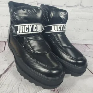 Juicy Couture Women's Size 6 Black Veronica Winter Platform Boots