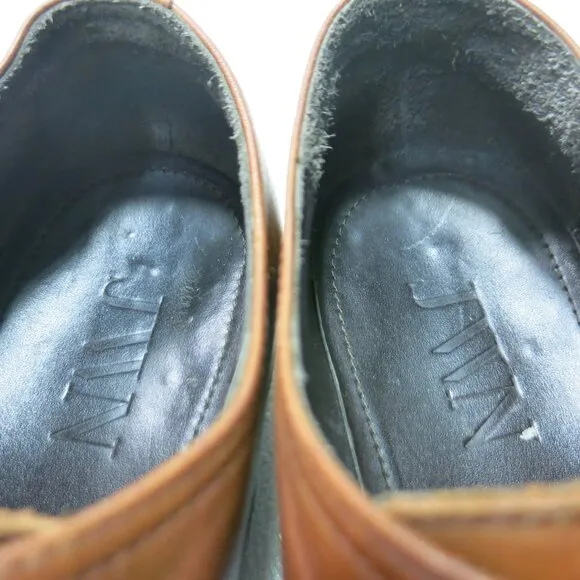 JWN Oil Tanned Leather Cap Toe Oxfords Dress Shoes Mens Formal Footwear Sz 10.5
