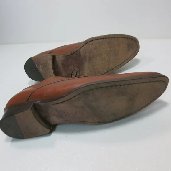 JWN Oil Tanned Leather Cap Toe Oxfords Dress Shoes Mens Formal Footwear Sz 10.5