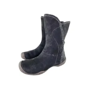 Keen Chamonix Women's Waterproof Winter Boots US 8 Black Nubuck Midcalf Boot