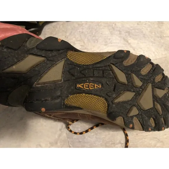 Keen Hiking Boots Brown Size 11 Men's Targhee II Waterproof Wide