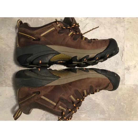 Keen Hiking Boots Brown Size 11 Men's Targhee II Waterproof Wide
