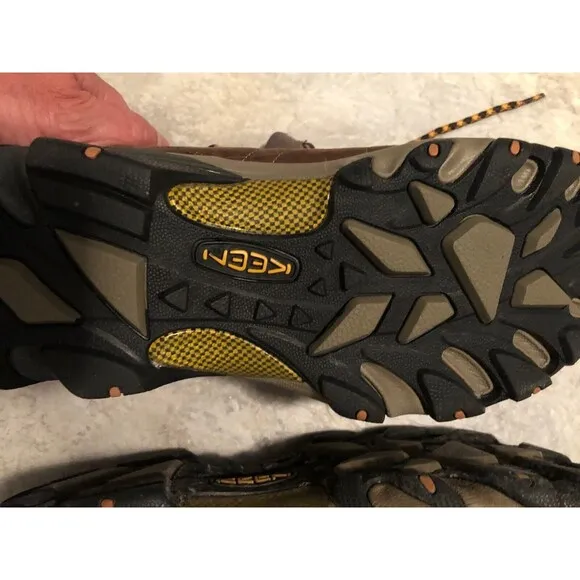 Keen Hiking Boots Brown Size 11 Men's Targhee II Waterproof Wide
