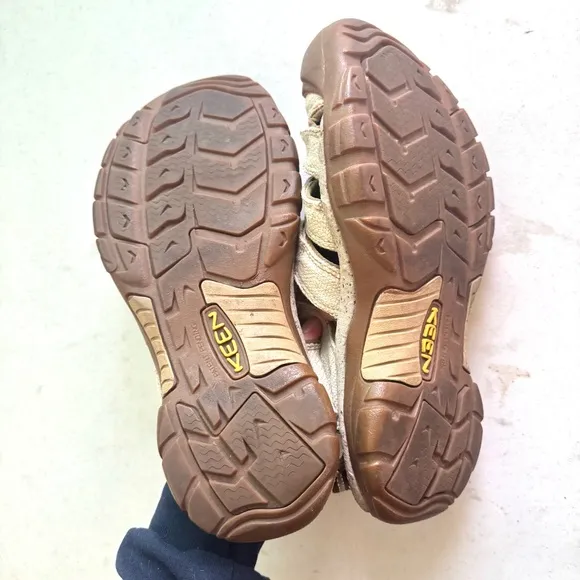 Keen MENS Hemp Newport Travel Hiking Sandals Beige Size 10
