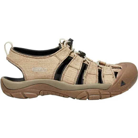 Keen MENS Hemp Newport Travel Hiking Sandals Beige Size 10
