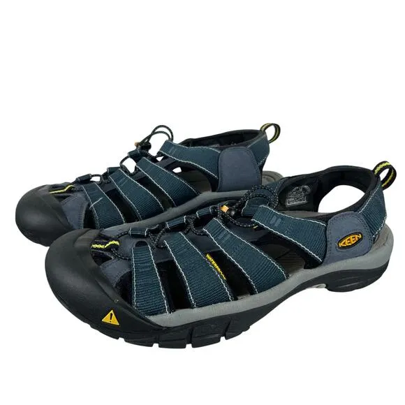 KEEN Men's Newport Closed Toe Water Hiking Outdoor Sandals in Navy (Sz 12)