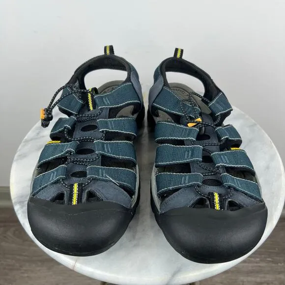 KEEN Men's Newport Closed Toe Water Hiking Outdoor Sandals in Navy (Sz 12)