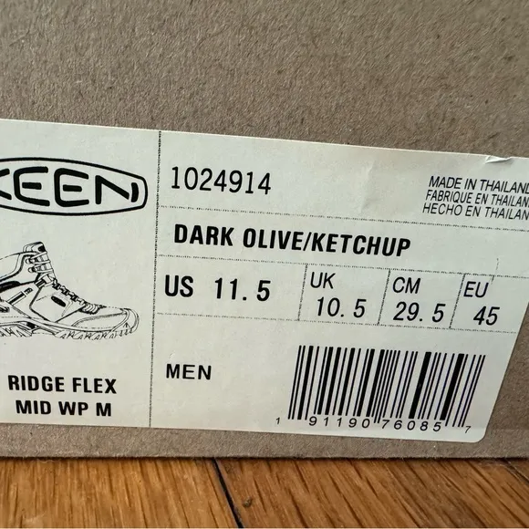 Keen Men’s Ridge Flex Hiking Boots