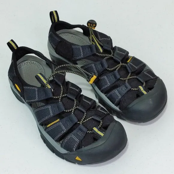 KEEN Newport H2 Black Outdoor Sandals Women's Size 9 Good Condition
