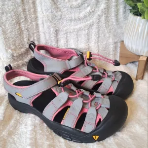 Keen Newport H2 Waterproof Sport Sandals Pink Gray Women's 8/ Youth 6/ EU 39