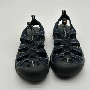 Keen Newport H2 Womens 8 Sandals Closed Toe Hiking Water Shoes Fishing Blue