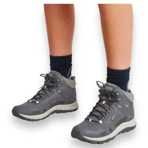 KEEN Terradora II Waterproof Hiking Trail Boots Women's 9 Grey Magnet 1022353