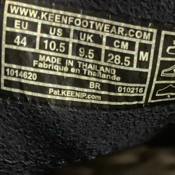 Keen Uneek Mens Corded Brown Red Fisherman Outdoor Sandals Sz 10.5