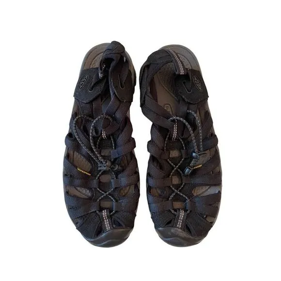 Keen Womens Black Waterproof Hiking Sandals Size 8.5