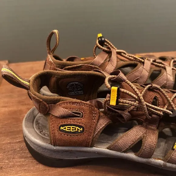 Keen Womens Brown Athletic Waterproof Outdoor Fisherman Sandals Size 7