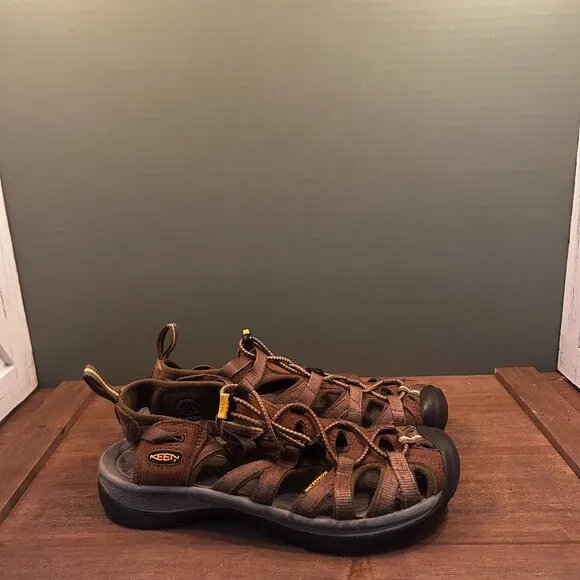 Keen Womens Brown Athletic Waterproof Outdoor Fisherman Sandals Size 7