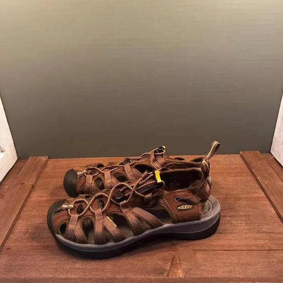 Keen Womens Brown Athletic Waterproof Outdoor Fisherman Sandals Size 7
