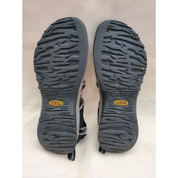 KEEN Womens Sz 7 Whisper Outdoor Active Closed Toe Water Sandals Black SM 0309