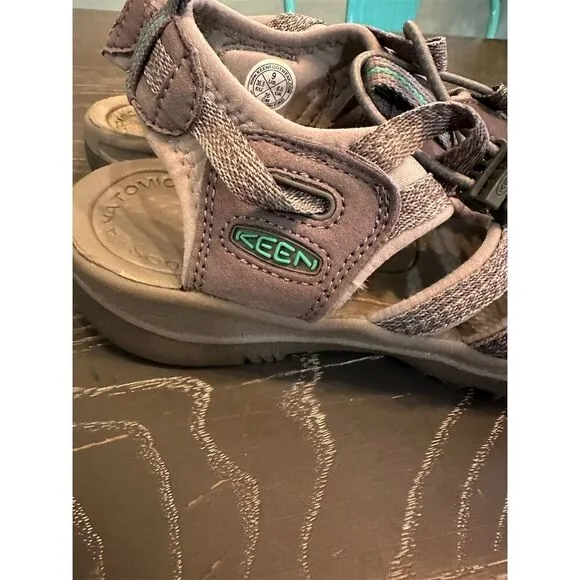 KEEN Women's Whisper Sandals Multicolor Size 9 US Slingback Lace Up NWOT