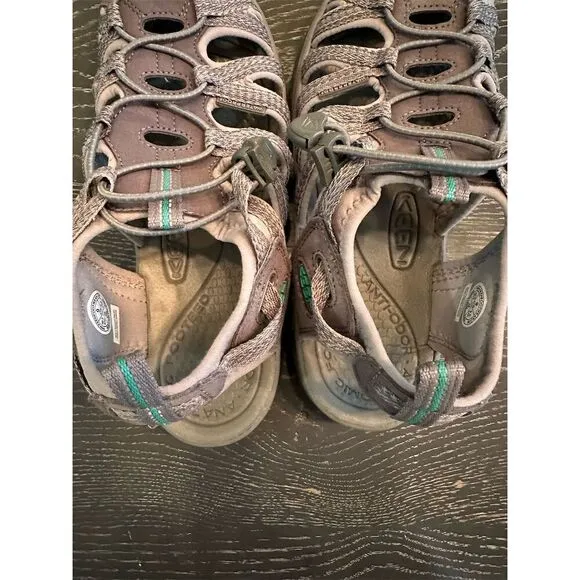 KEEN Women's Whisper Sandals Multicolor Size 9 US Slingback Lace Up NWOT