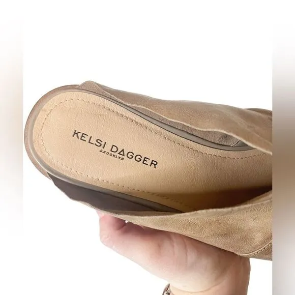 Kelsi Dagger Ashland Wild Vegan Leather Mules Shoes